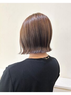 セットアップ 岡山北長瀬店(SET-UP) きりっぱなしボブ前髪イメチェン