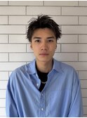 アップバングショート