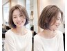 【大人女性の艶髪】イノアカラー＋艶髪リペアトリートメント