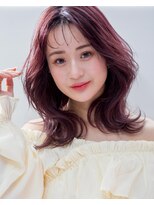 キングスベリー(Hair Relaxation King's Berry) 韓国風くびれセミロング5.17ワンホンレイヤー
