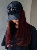 カルム(calme)&nbsp;【吉富】ワインレッド×レイヤーカット