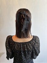 ヘアセット専門サロン by OKINAWA WATABE WEDDING 那覇店&nbsp;ハーフアップ