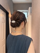 バイブス バイ ケンジ(vibes by KENJE)&nbsp;結婚式・お呼ばれに◎大人上品シニヨン