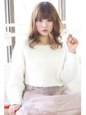 女子力up!レイヤードミディアムスタイル