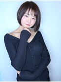 【morio池袋】黒髪大人可愛い小顔ボブ