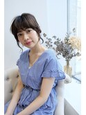 カジュアル ヘアセット☆銀座美容室