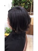 切りっぱなしボブ