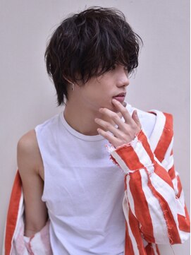 エイチ(H eitf) 原宿H[eitf]エイチ フェザーマッシュ＊mixパーマ