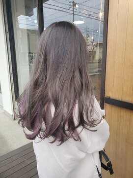 ノア(noa.) #甘めインナーパープル♪