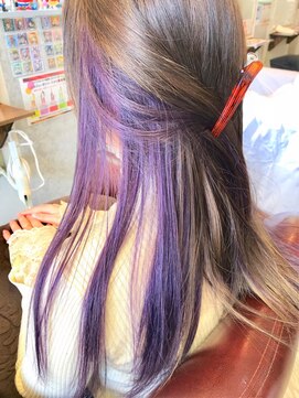 ヘア メイク ココ(hair make coco) 隠れバイオレット♪♪