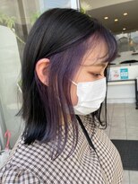 グミ(gumi)&nbsp;*gumi*インナーカラー×ラベンダーグレー