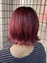 マティーナ ヘアー 池袋(Matina hair)&nbsp;【チェリーピンク外ハネボブ】