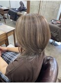 白髪ぼかしハイライト