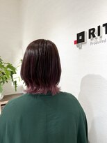 リッツファミリーズ ピコ東長崎店(RIT FAMILY Z)&nbsp;ウルフ、インナーカラー