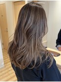 ベージュハイライト/白髪ぼかし/ミルクティーベージュ/