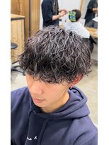 【loki】メンズマッシュ×ツイストスパイラルパーマ