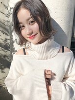 切りっぱなし_ボブ_小顔_丸み_ボブ_20代/30代/40代