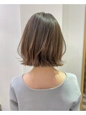 チェリーブラウン/縮毛矯正/髪質改善/韓国レイヤーカット　