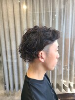 アニュー ヘア アンド ケア(a New hair&care)&nbsp;20代30代メンズスパイラルパーマワイルドオシャレ感アッシュ