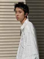 ヒュージ 三軒茶屋(huge)&nbsp;アップバング/束感ショート/ツーブロックマッシュ/コンマヘア