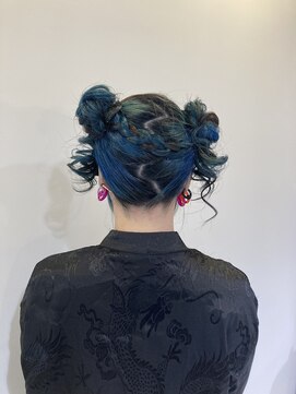 アイディー ヘアメイク(iDhair&make) クラゲヘア