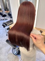 ジーナ 船橋(Zina)&nbsp;髪質改善＊くびレイヤーピンクベージュ＊美髪【Zina船橋】