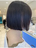髪質改善カラー×ioLu髪質改善トリートメント【摂津本山/ボブ】