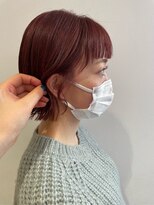 リアン(Lien)&nbsp;ピンクカラー×ボブ