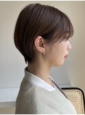 大人可愛いショートボブグレージュ２０代３０代４０代銀座