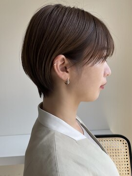 ガーランドギンザ(Garland Ginza) 大人可愛いショートボブグレージュ20代30代40代銀座