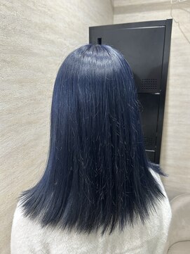 エルバイラビス 大宮(elu by lovis) 【SYUYA】ブルーラベンダー/ブリーチカラー/寒色系/大宮