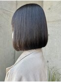 縮毛矯正ボブ♪コスメストレート髪質改善ココアベージュ