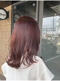チェリーピンクカラー×フェアリーカクテルカラー