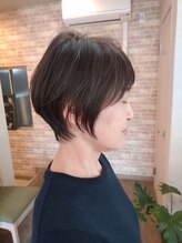 ミエル(miel) 【hair design miel】大人ショートカット
