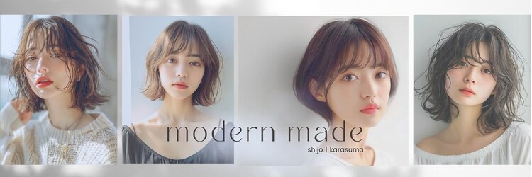 モダンメイド 四条烏丸(modern made)のサロンヘッダー