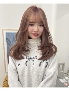 ローウェ 立川(Louwe) ボブ/ショート/ブリーチ/髪質改善/インナーカラー._.