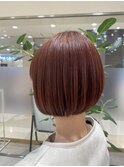 すっきり丸みショート