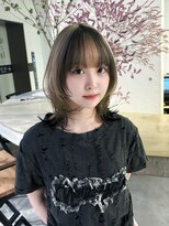 アマトウキョウ アユンチェ(AMA TOKYO×AYUNCHE) セクションカラーレイヤーカット