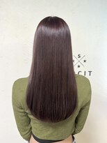 ヘアーアンドスパソシット(HAIR&SPA SOCIT)&nbsp;ブリーチ無しで作る柔らかピンクラベンダー♪