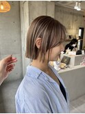 ブリーチヘアを放置しすぎた方に！【山本】