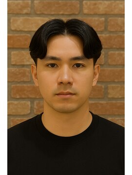 ヒロギンザ 田町店(HIRO GINZA) センターパート　ニュアンスパーマ　フェード　三田　芝　田町