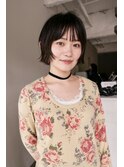 抜け感ショートボブ