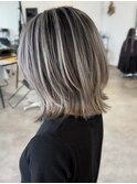 20代30代シャドールーツバレイヤージュブリーチ立体感透明感