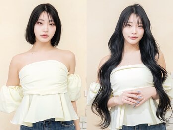 エクステ＆ダブルカラー専門店あるじゃんすー池袋店シールエクステ/ブリーチ/韓国