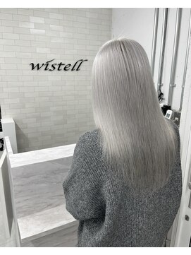 ウィステル(wistell) ホワイトシルバー/シルバー/ハイトーン/グレー