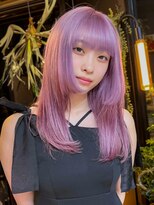 リノショアーズ 日本大通り店(RINOSHORES)&nbsp;20代30代ダブルカラーブリーチ立体感グラデーション透明感カラー