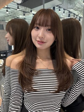 ロンドロゼ 池袋(Lond rose) ♪ ラベンダーミルクティー/暗めカラー/レイヤーカット/韓国/16