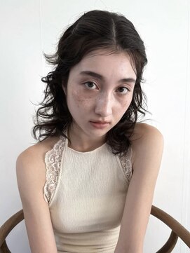 シエカ(CIECA.) 小顔/オリーブグレー/ココアベージュ/黒髪/レイヤー