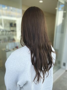 ヒビカ(HIBIKA) 赤みレスブラウン ゆるウェーブ