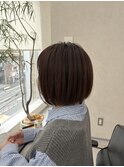 大人ボブ × 白髪染め艶カラー【神永】